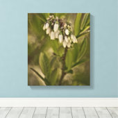 Blauwbes 585 canvas afdruk (Insitu (Houten vloer))