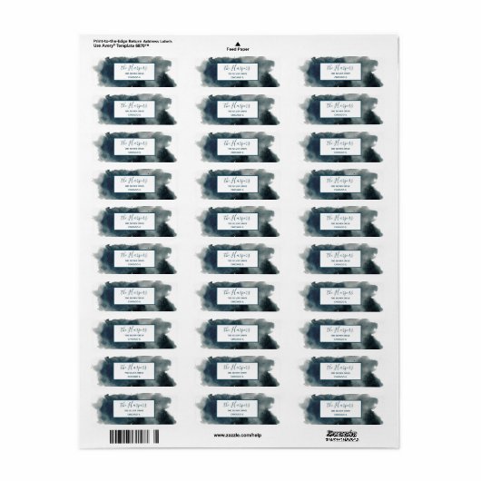 Blauwbes Adresetiketten Etiket (Full Sheet)