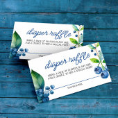 Blauwbes Baby shower Diaper Raffle Informatiekaartje