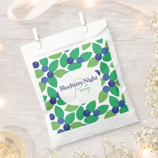 Blauwbes. Bedankzakje (Geknipt)