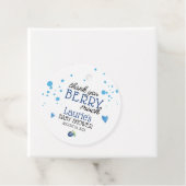 Blauwbes Berry Hartelijk dank voor Berry Bedankjes Labels (In situ)