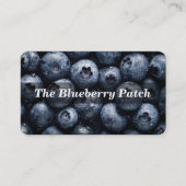 Blauwbes / Blauwbes / Vruchten Visitekaartje (Voorkant)