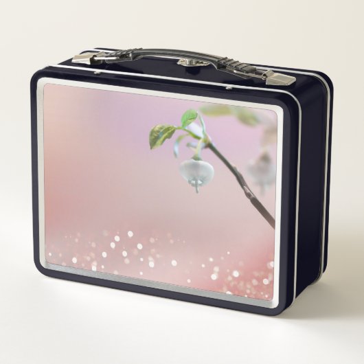 Blauwbes bloom Bokeh Macro dicht (Achterkant)