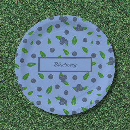 Blauwbes Borden Papieren Bordje