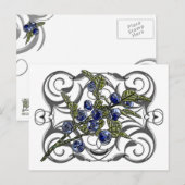 Blauwbes Briefkaart (Voorkant / Achterkant)