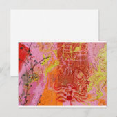 "Blauwbes" Briefkaart (Voorkant / Achterkant)