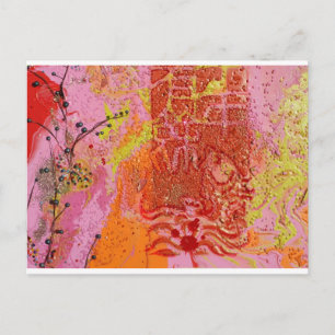 "Blauwbes" Briefkaart