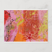 "Blauwbes" Briefkaart (Voorkant)