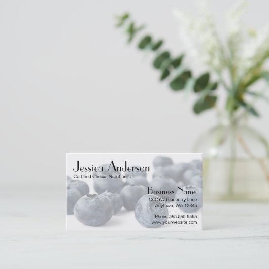 Blauwbes Bunch Visitekaartje (Staand voorkant)