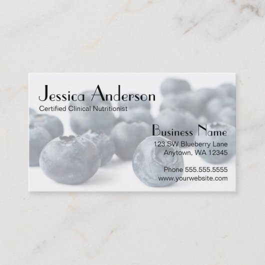 Blauwbes Bunch Visitekaartje (Voorkant)