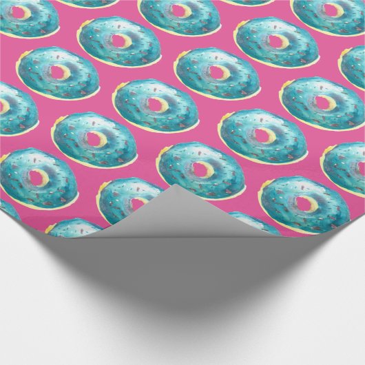 Blauwbes Cadeaupapier (Hoek)