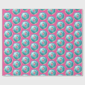 Blauwbes Cadeaupapier (Vlak)