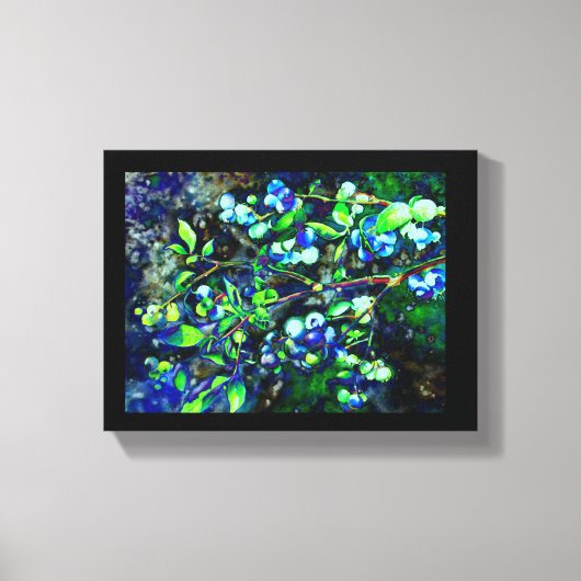 Blauwbes Canvas Afdruk (Voorkant)