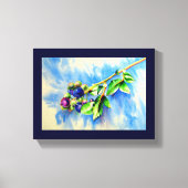 Blauwbes Canvas Afdruk (Voorkant)