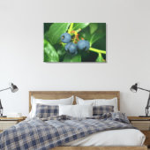 Blauwbes Canvas Afdruk (Insitu (Slaapkamer))