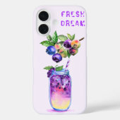 Blauwbes - Drink - zomerstaart Case-Mate iPhone Case (Achterkant)