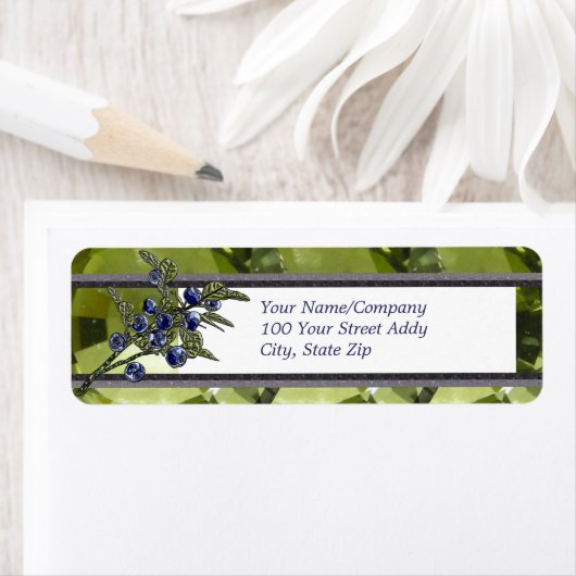 Blauwbes Etiket (Insitu)