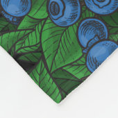 Blauwbes Fleece Deken (Hoek)