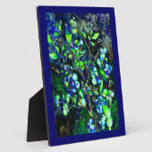 Blauwbes Fotoplaat (Zijkant)