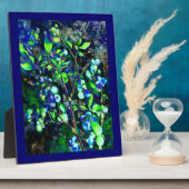 Blauwbes Fotoplaat (Zijkant)