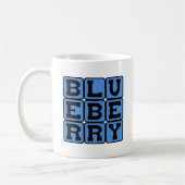 Blauwbes, fruit koffiemok (Links)