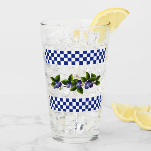 Blauwbes Glas (Achterkant ijs)