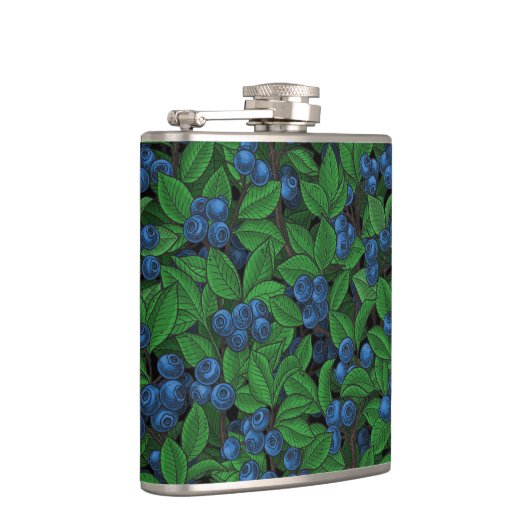 Blauwbes Heupfles (Rechts)