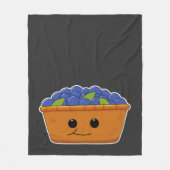 Blauwbes Illustratie nieuwheid Fleece Deken (Voorkant)