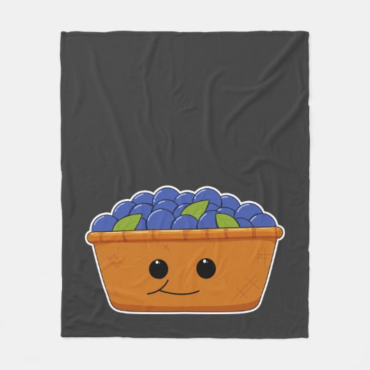 Blauwbes Illustratie nieuwheid Fleece Deken (Voorkant)