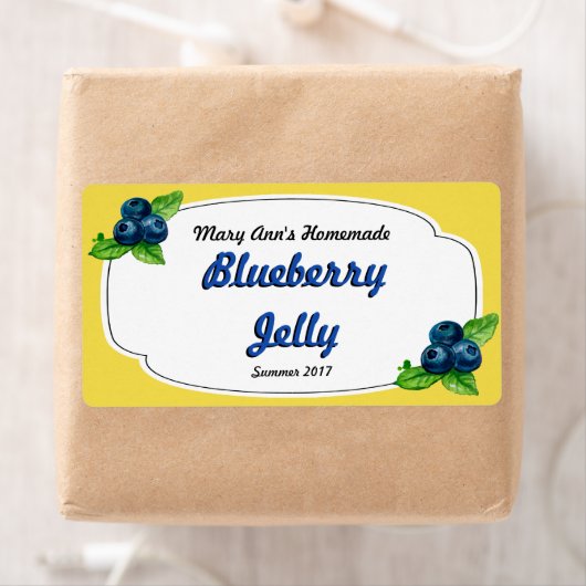 Blauwbes Jelly Canning Labels (Insitu)