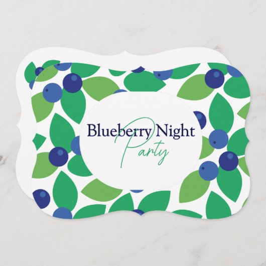 Blauwbes. Kaart (Voorkant / Achterkant)