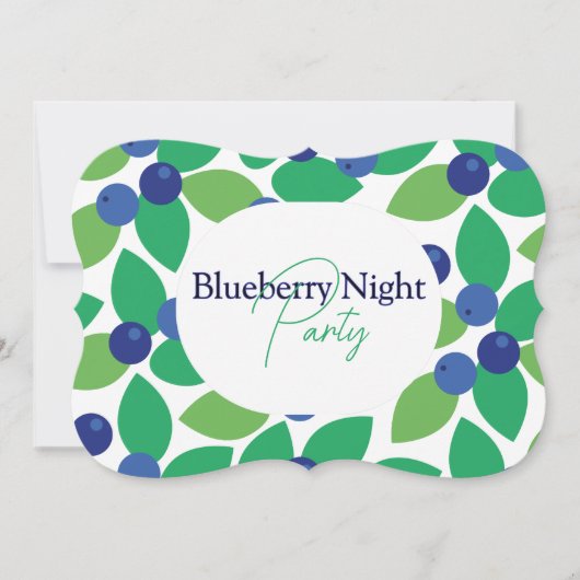 Blauwbes. Kaart (Voorkant)