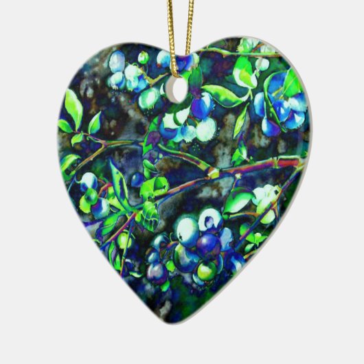 Blauwbes Keramisch Ornament (Links)