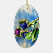 Blauwbes Keramisch Ornament (Rechts)