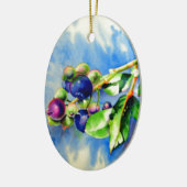 Blauwbes Keramisch Ornament (Links)