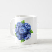 Blauwbes Koffiemok (Voorkant links)