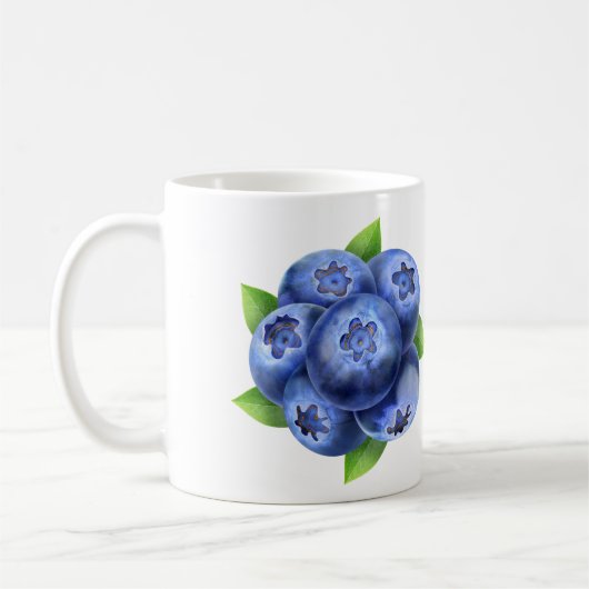 Blauwbes Koffiemok (Links)