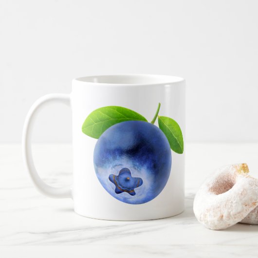 Blauwbes Koffiemok (Met donut)