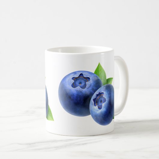 Blauwbes Koffiemok (Voorkant rechts)