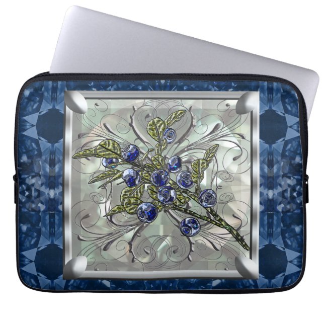 Blauwbes Laptop Sleeve (Voorkant)
