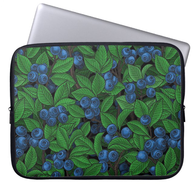 Blauwbes Laptop Sleeve (Voorkant)