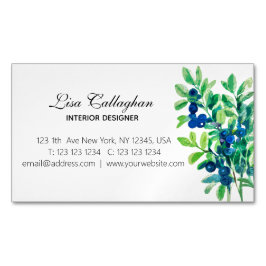 Blauwbes Magnetisch Visitekaartje