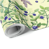 Blauwbes met libellen cadeaupapier (Rol Hoek)