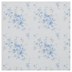 Blauwbes met Rozen van het Meer Emily Summer Stof