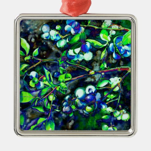 Blauwbes Metalen Ornament (Voorkant)