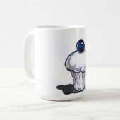 Blauwbes Mok (Voorkant links)