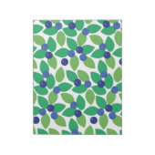 Blauwbes. Notitieblok (Linkerzijde)