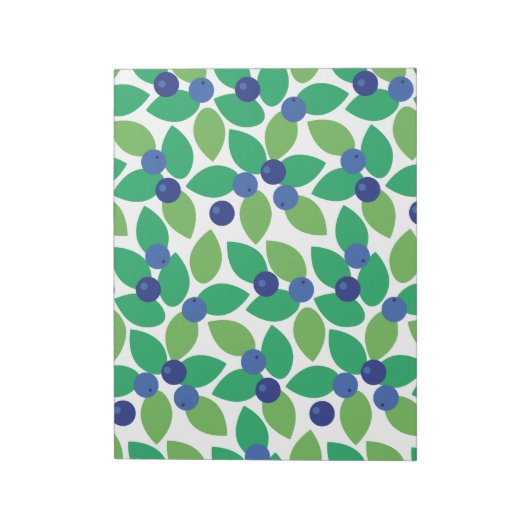 Blauwbes. Notitieblok (Linkerzijde)