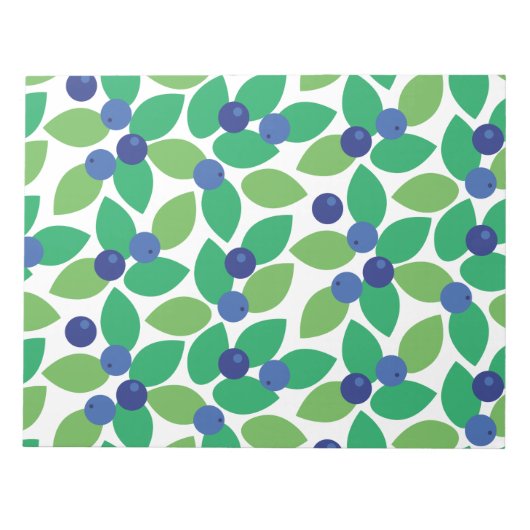 Blauwbes. Notitieblok (Voorkant)