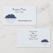 Blauwbes-ontwerp Visitekaartje (Voorkant / Achterkant)